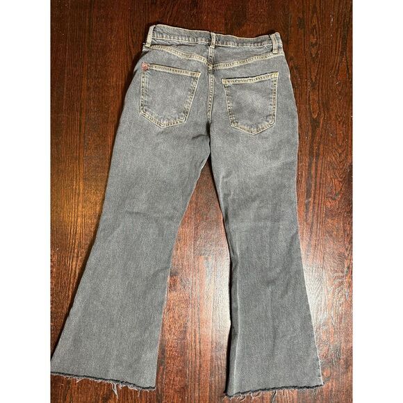 Urban Outfitters BDG y2k Gray Low Rise Boot Cut Jeans Size 28 - Picture 3 of 11